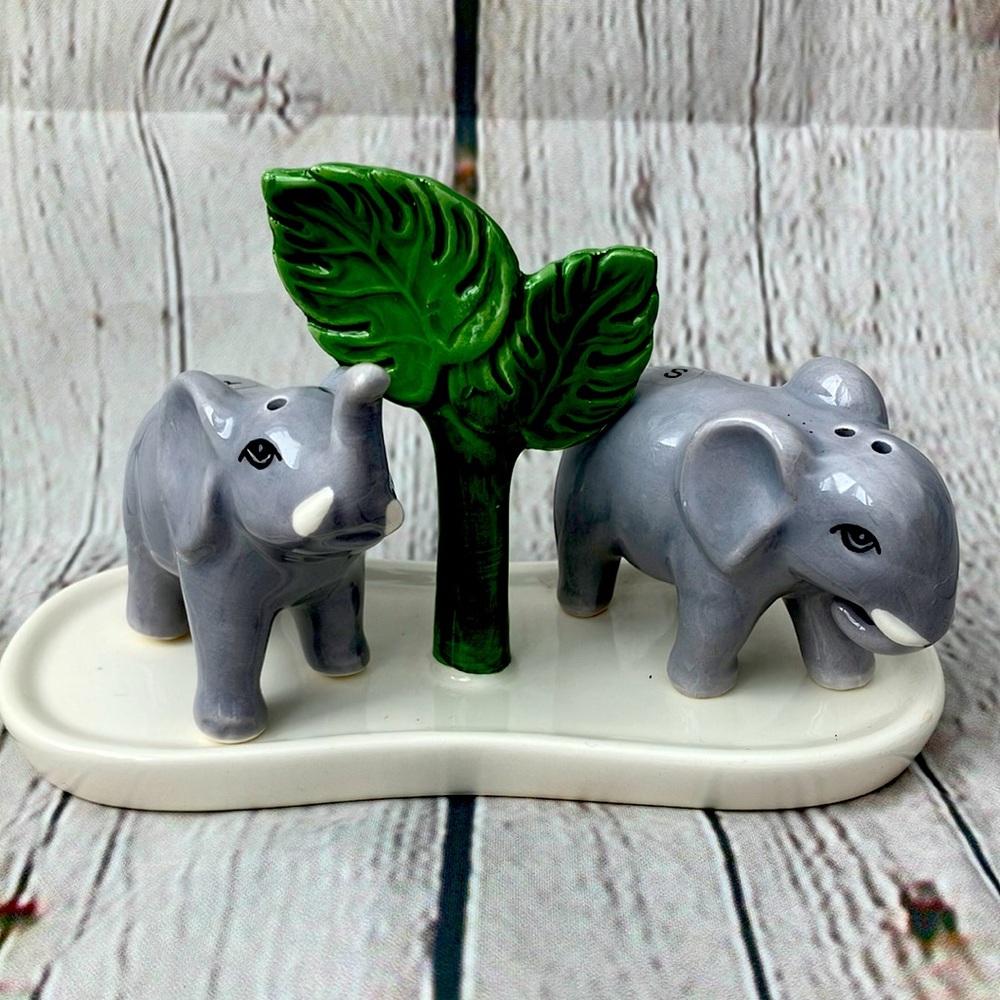Elephant Salt & Pepper Shakers Set